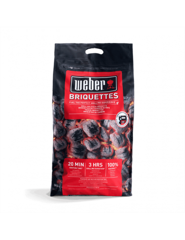 Briquetas para barbacoa de carbón 8 kg Weber®